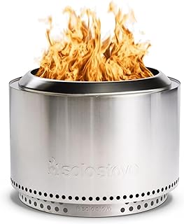 Solo Stove Bonfire Stainless Steel Wood Burning Fire Pit